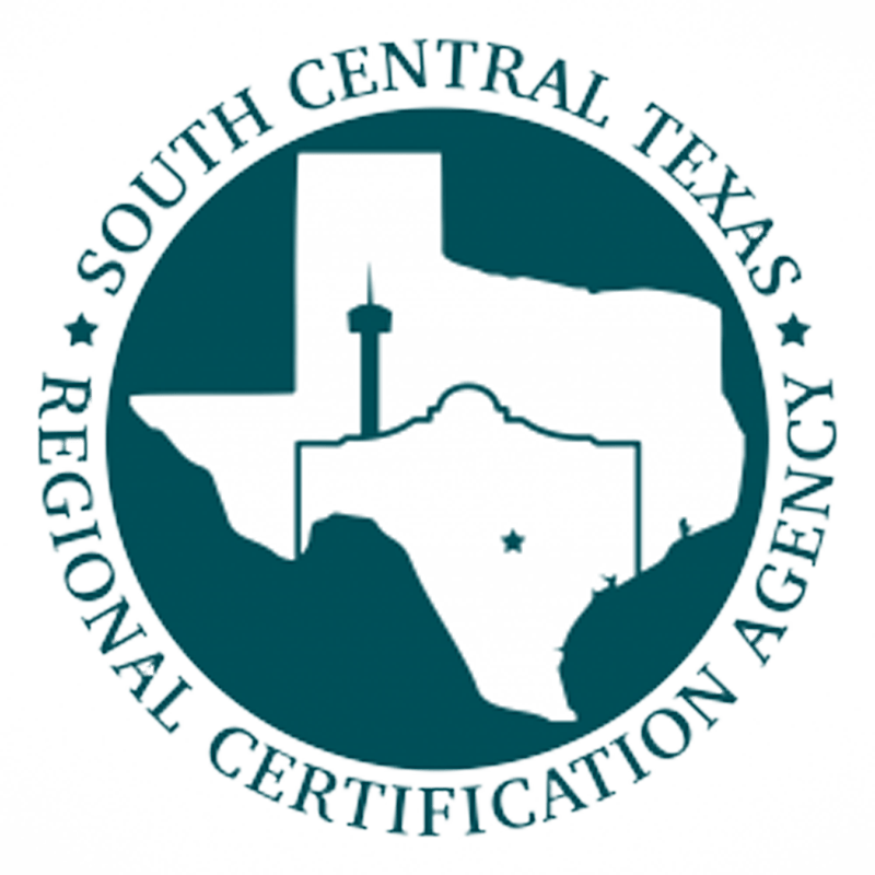 South Central Texas Regional Certification Agency logo.